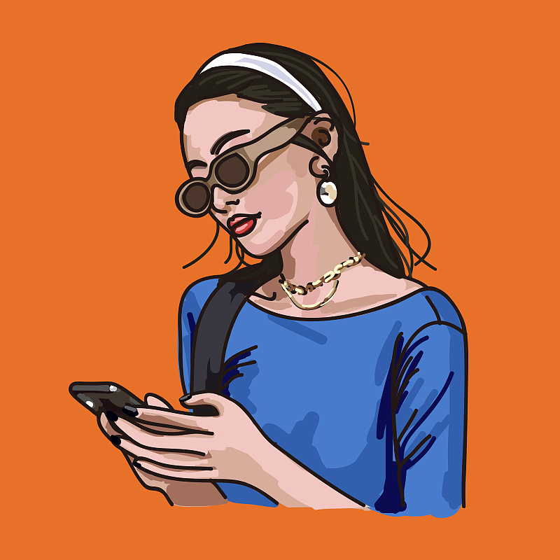 《个人作品》头像系列手绘