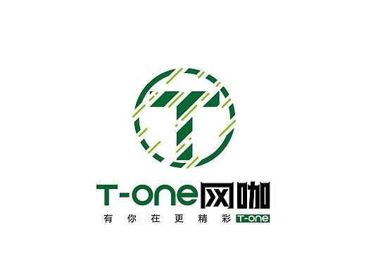 T-one网咖标志设计释义图