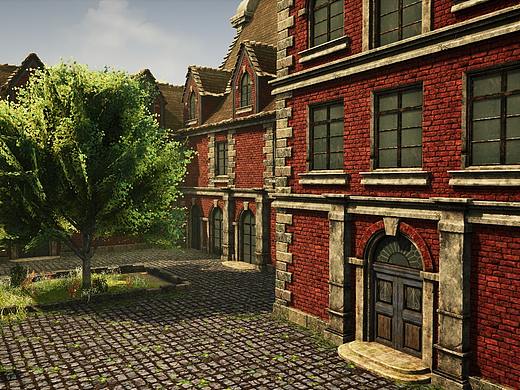 王宇昕场景班学员作品  次世代游戏 UE4 虚幻引擎