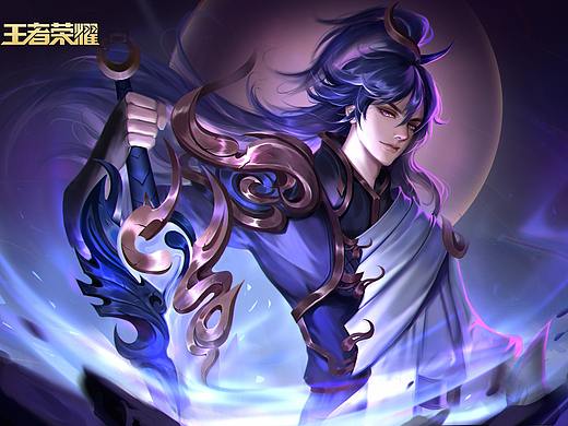 王者荣耀李信一念神魔海报_素材网站_图片免费下载-zcool站酷