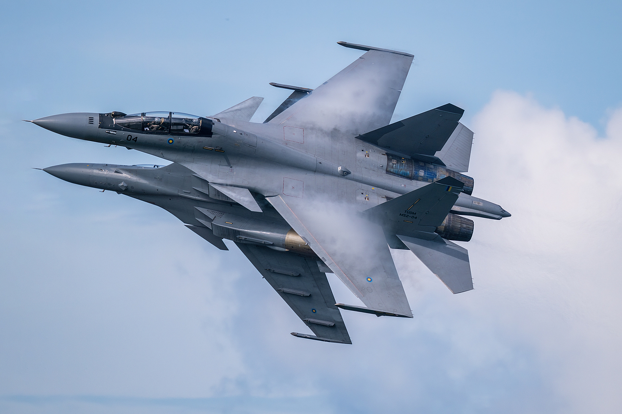 兰卡威航展苏30MKM（图ZMzQzNjU2NTA0） - 人文/纪实摄影 - 站酷设计师沙丘里的回声原创素材 - 站酷ZCOOL