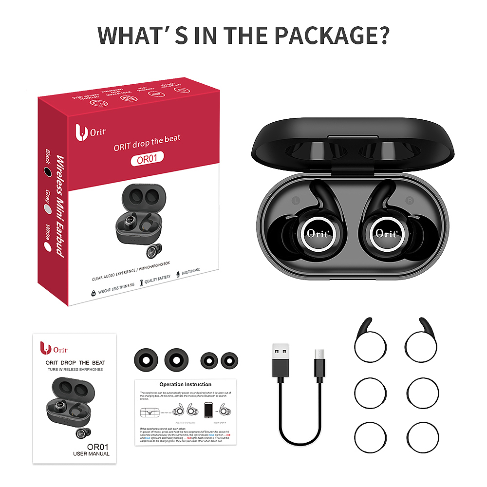 Amazon蓝牙耳机&2