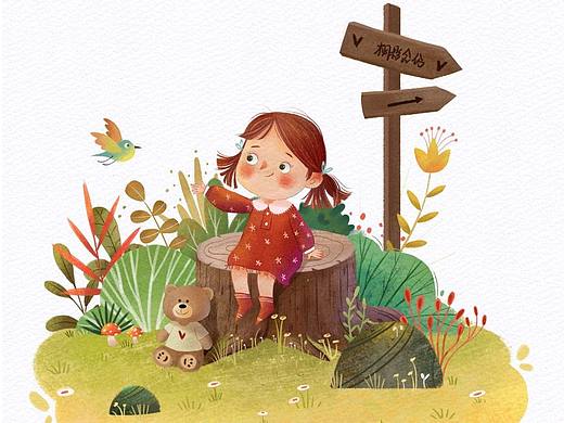 原创儿插小场景