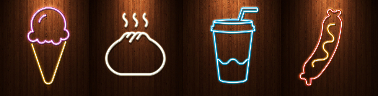 霓虹灯管效果制作