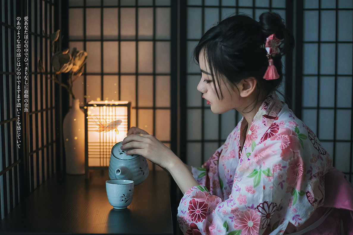 金鱼花火（图ZODE5NzUxNjQ=） - 人像摄影 - 站酷设计师midy有岸原创素材 - 站酷ZCOOL