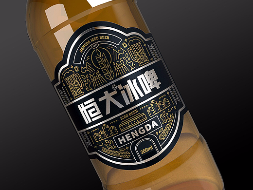 恒大系列产品包装设计