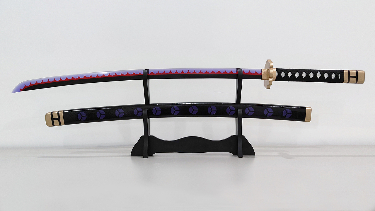 【一手造物】海贼王—罗罗诺亚·索隆の黑刀秋水