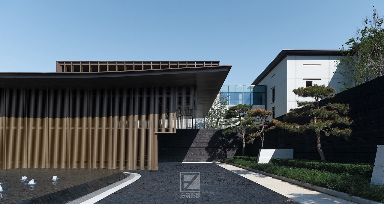 【上海方筑影星】--景观咸阳绿地澄境度假酒店（前场）（图ZMjczNjM3NjQ4） - 环境/建筑摄影 - 站酷设计师上海方筑影像原创素材 - 站酷ZCOOL