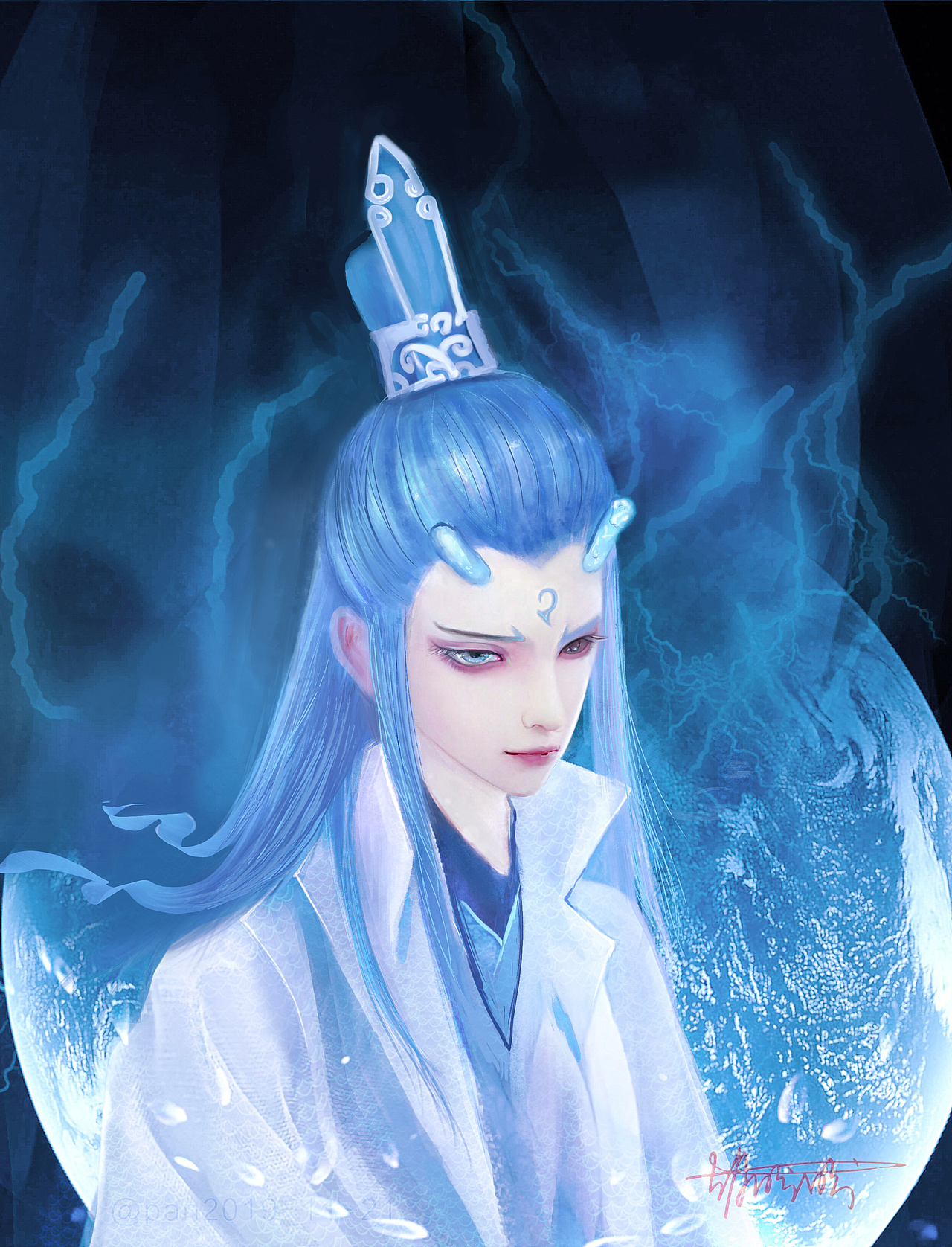 板绘 魔童哪吒之敖丙