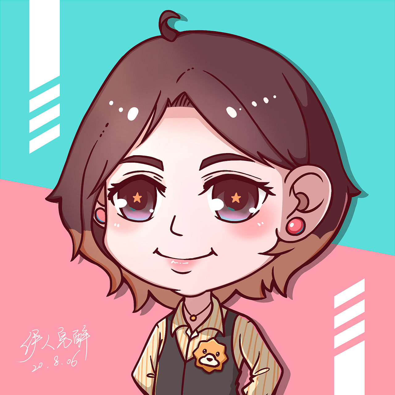 试了试Q版（图ZMjQ5MzU2MTMy） - 创作习作 - 站酷设计师akane_伊人完醉原创素材 - 站酷ZCOOL