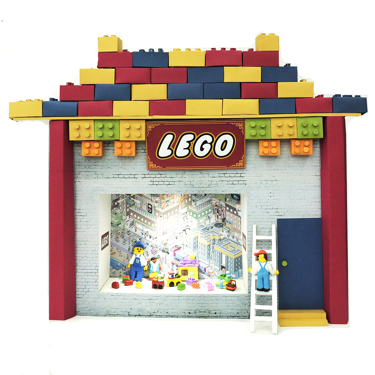 LEGO 乐高 Technic 科技系列 42028 推土机-什么值得买