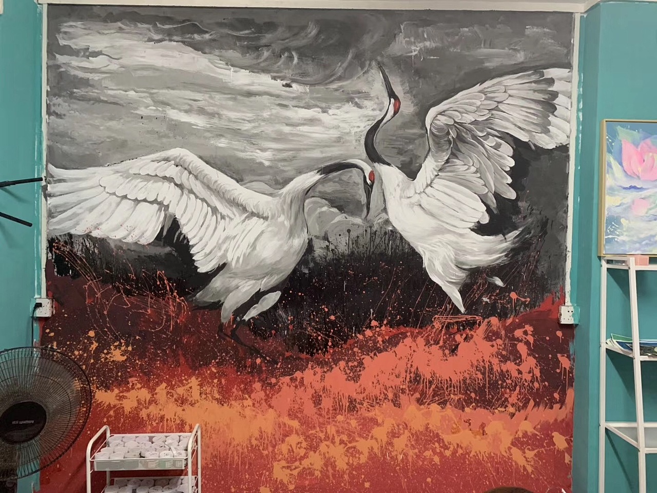 鹤（未完成）（图ZMTc3MTE0NDQ4） - 绘画 - 站酷设计师祝君工作室原创素材 - 站酷ZCOOL