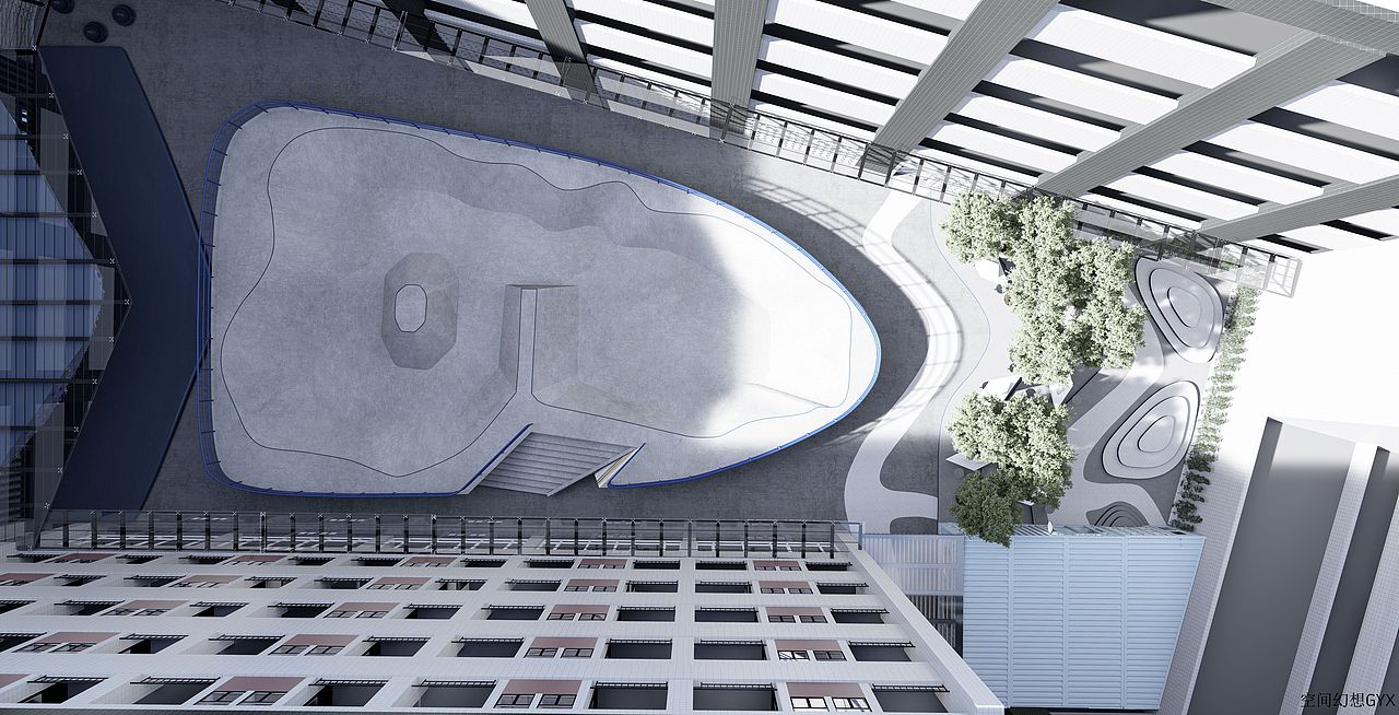 校园健身休闲空间（图ZMjg2MzQ4OTk2） - 商业空间设计 - 站酷设计师空间幻想师原创素材 - 站酷ZCOOL