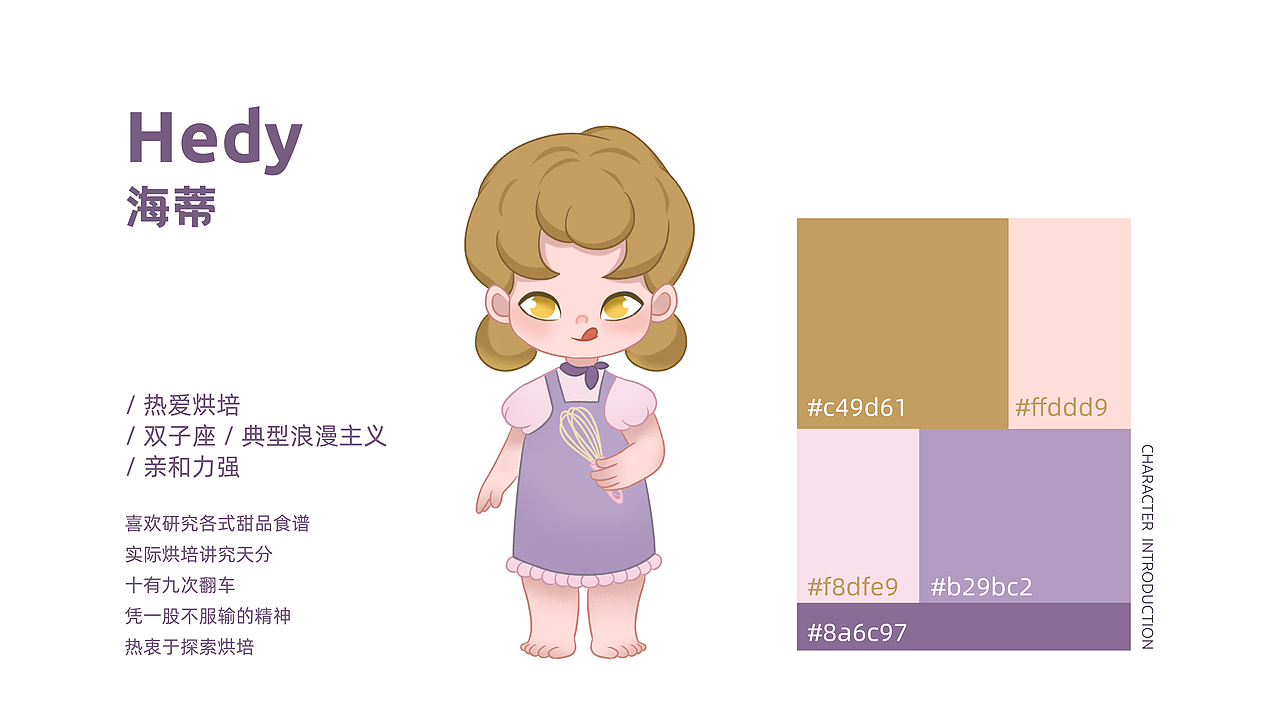 Hedy | 原创IP人物（图ZMjg4NjY3MDMy） - 概念设定 - 站酷设计师TracyLii原创素材 - 站酷ZCOOL