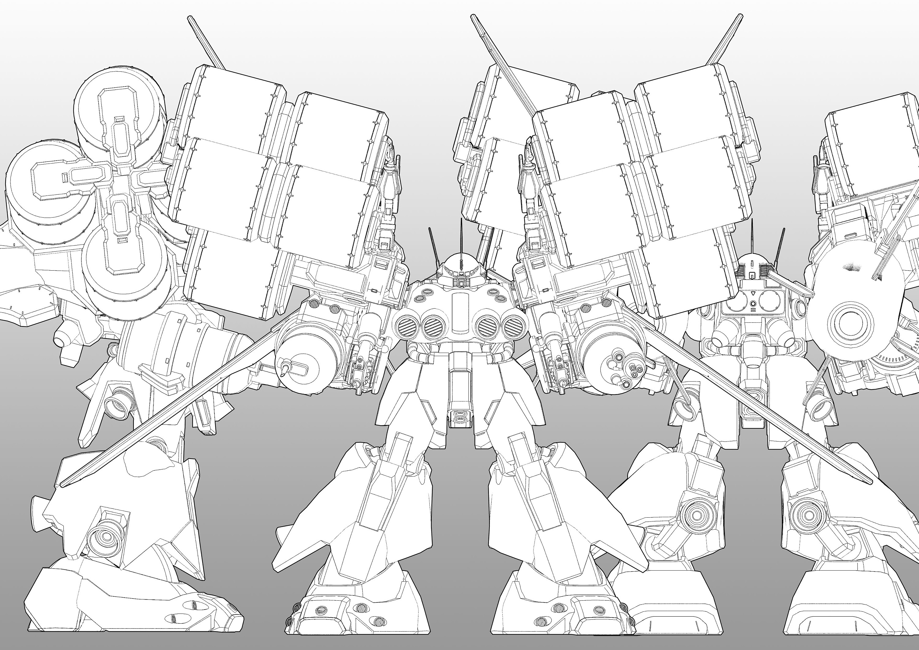 扎古iii-rams-1100-h03c