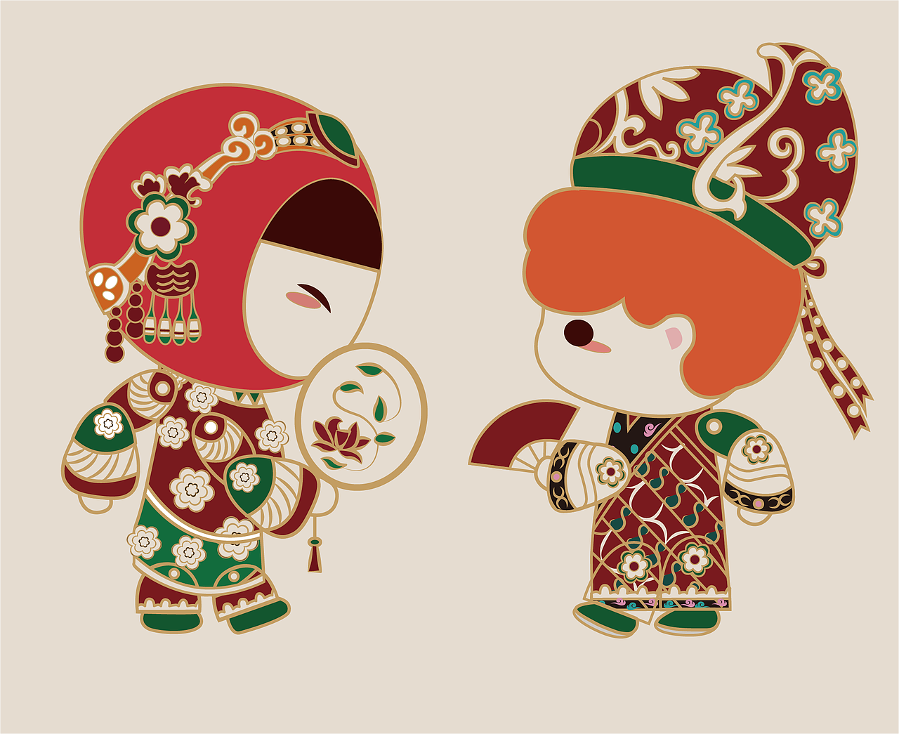 ip人物皮影创作