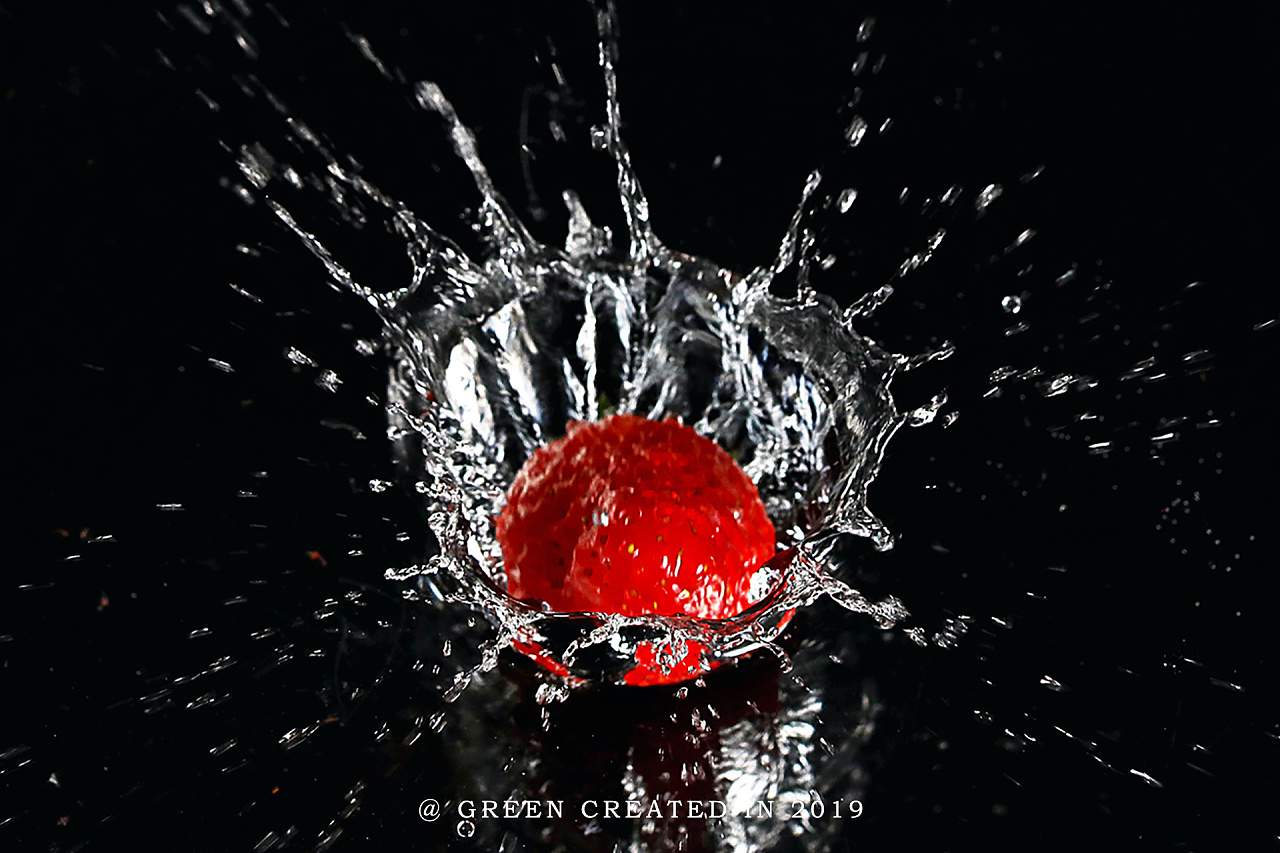 美食摄影-飞溅的水花 - 原创作品 - 站酷(zcool)