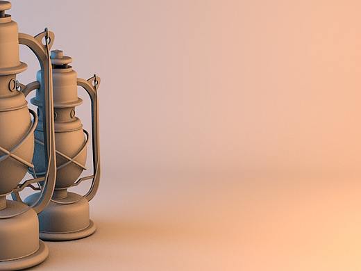 加深学习更多c4d 基础操作 制作马灯