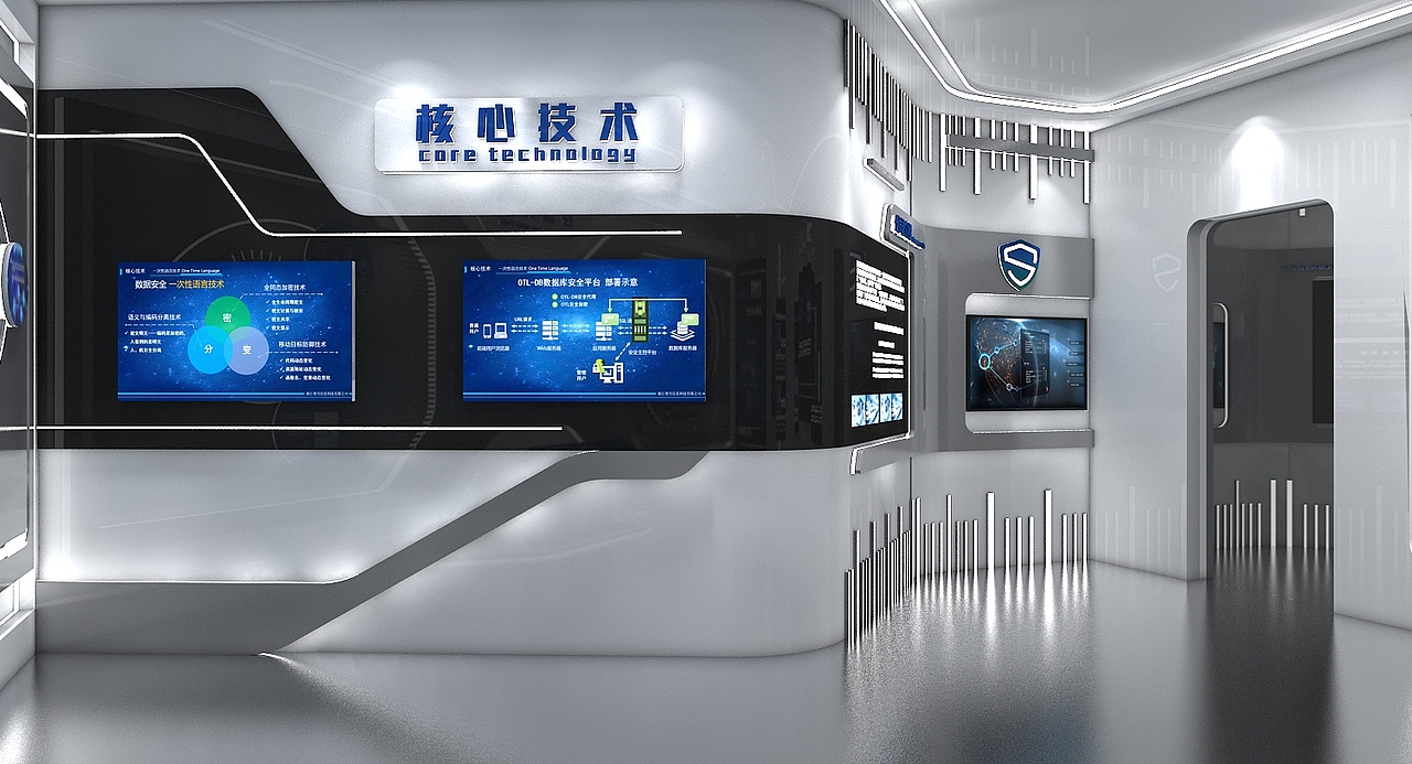 企业科技展厅（图ZMjMwMDA3NDA4） - 其他三维 - 站酷设计师威鹏设计原创素材 - 站酷ZCOOL