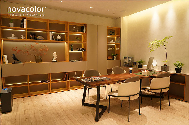 novacolor艺术涂料上海徐汇区效果图