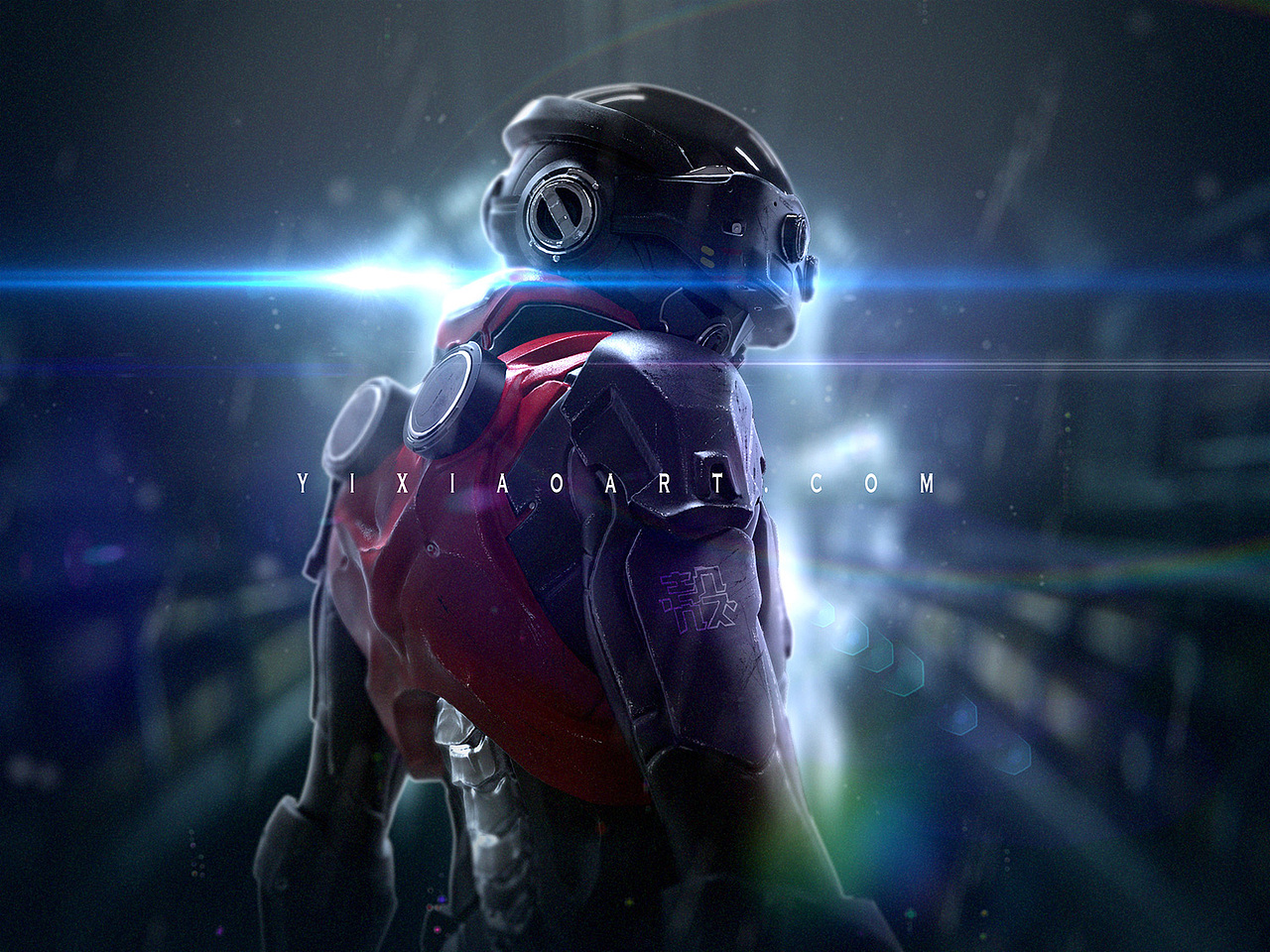 《高腳騎士》- 及近期的一些科幻創(chuàng)作（圖ZOTkyMzQxMTI=） - 藝術(shù)插畫 - 站酷設(shè)計(jì)師小毅哥哥Owen原創(chuàng)素材 - 站酷ZCOOL