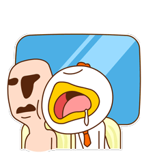 《阿鸡米德-瞌睡篇》gif动态表情