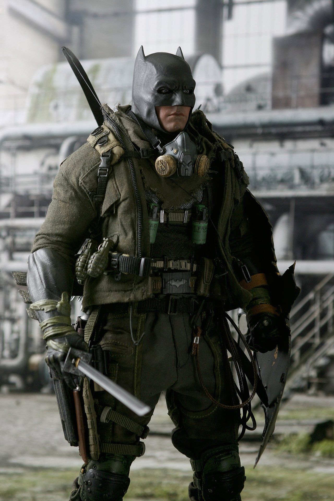 眉间白火的臆造自d之末世蝙蝠侠