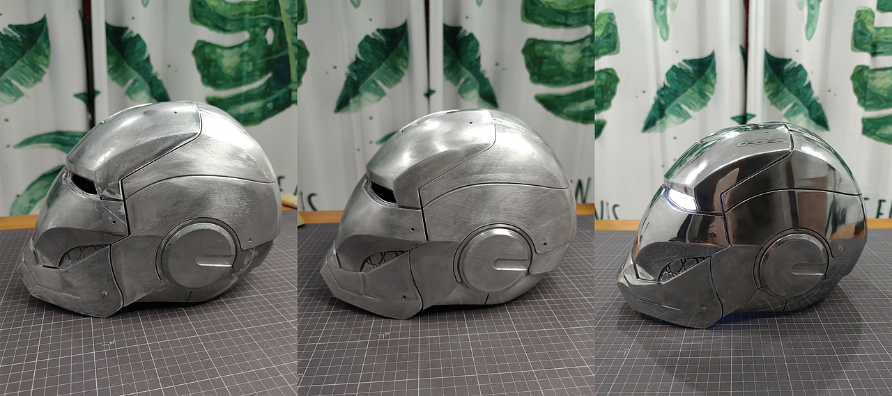 金屬鋼鐵俠頭盔—終于盤好了?。▓DZMjI5Nzg0NDc2） - 工藝品設(shè)計(jì) - 站酷設(shè)計(jì)師劉一手原創(chuàng)素材 - 站酷ZCOOL