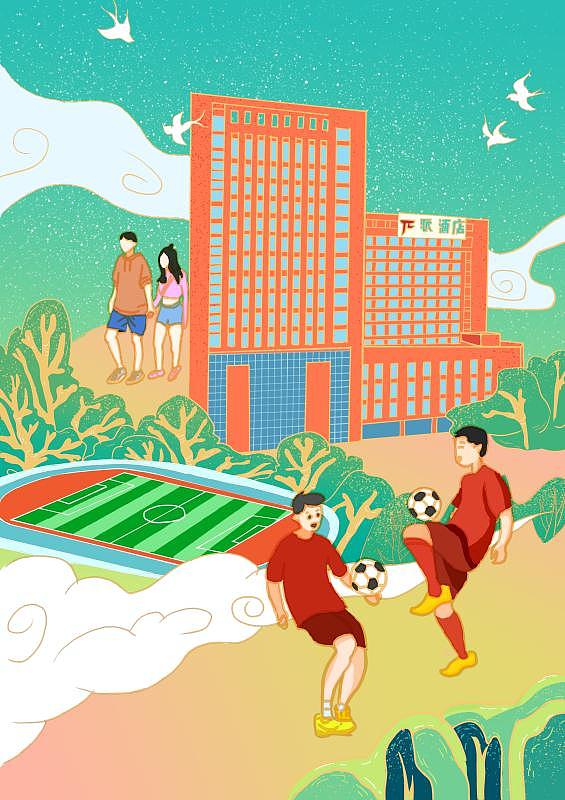 校园文创（图ZMjM5MTQ4OTI0） - 商业插画 - 站酷设计师圈圈权权原创素材 - 站酷ZCOOL