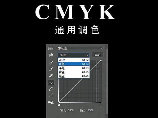 CMYK调色室内