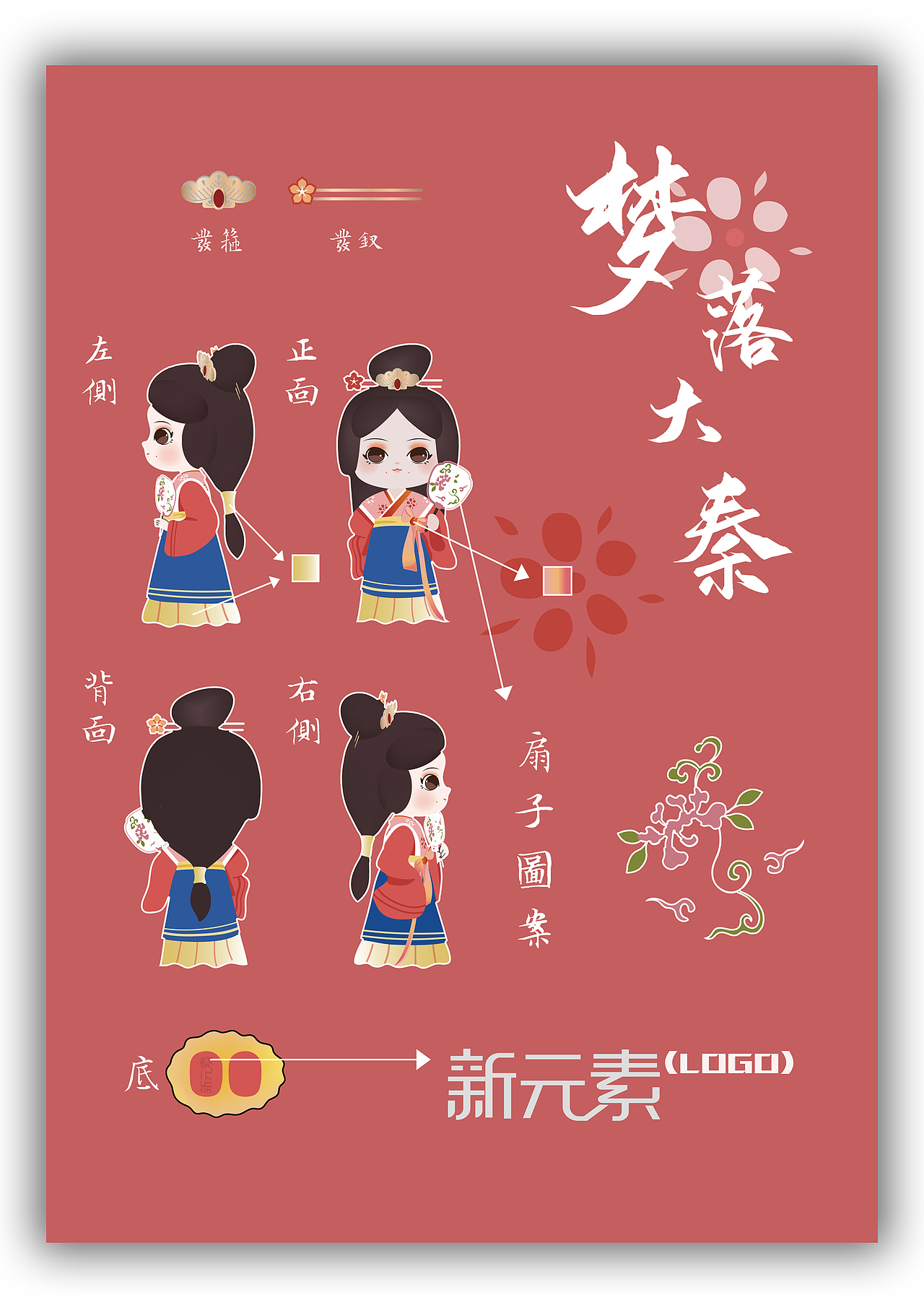 梦落大秦-繁花落定系列盲盒