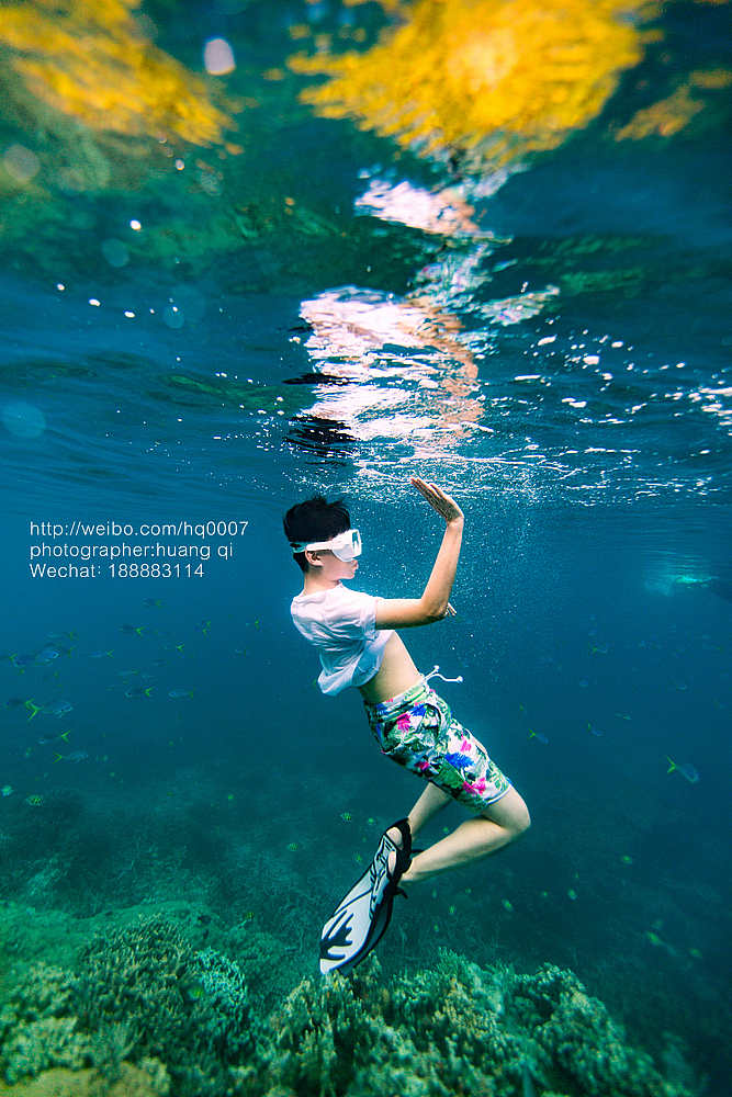 水下摄影（图ZNDUxNTY2NTI=） - 人像摄影 - 站酷设计师摄影师黄棋原创素材 - 站酷ZCOOL