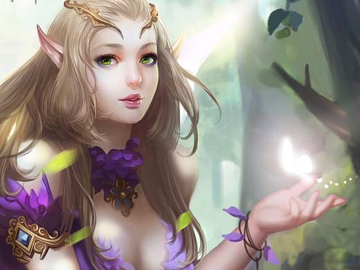 树林里的精灵