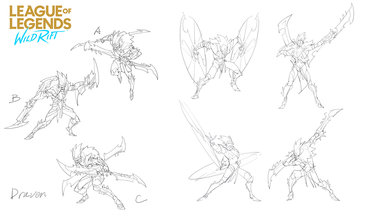 《英雄联盟》手游立绘（图ZMjc4ODA4Nzky） - 游戏原画 - 站酷设计师星星翔原创素材 - 站酷ZCOOL
