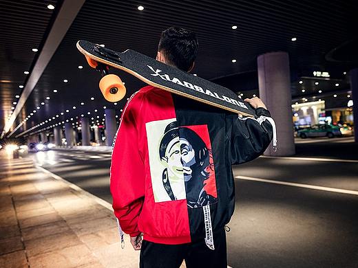 潮牌男装夜景拍摄 