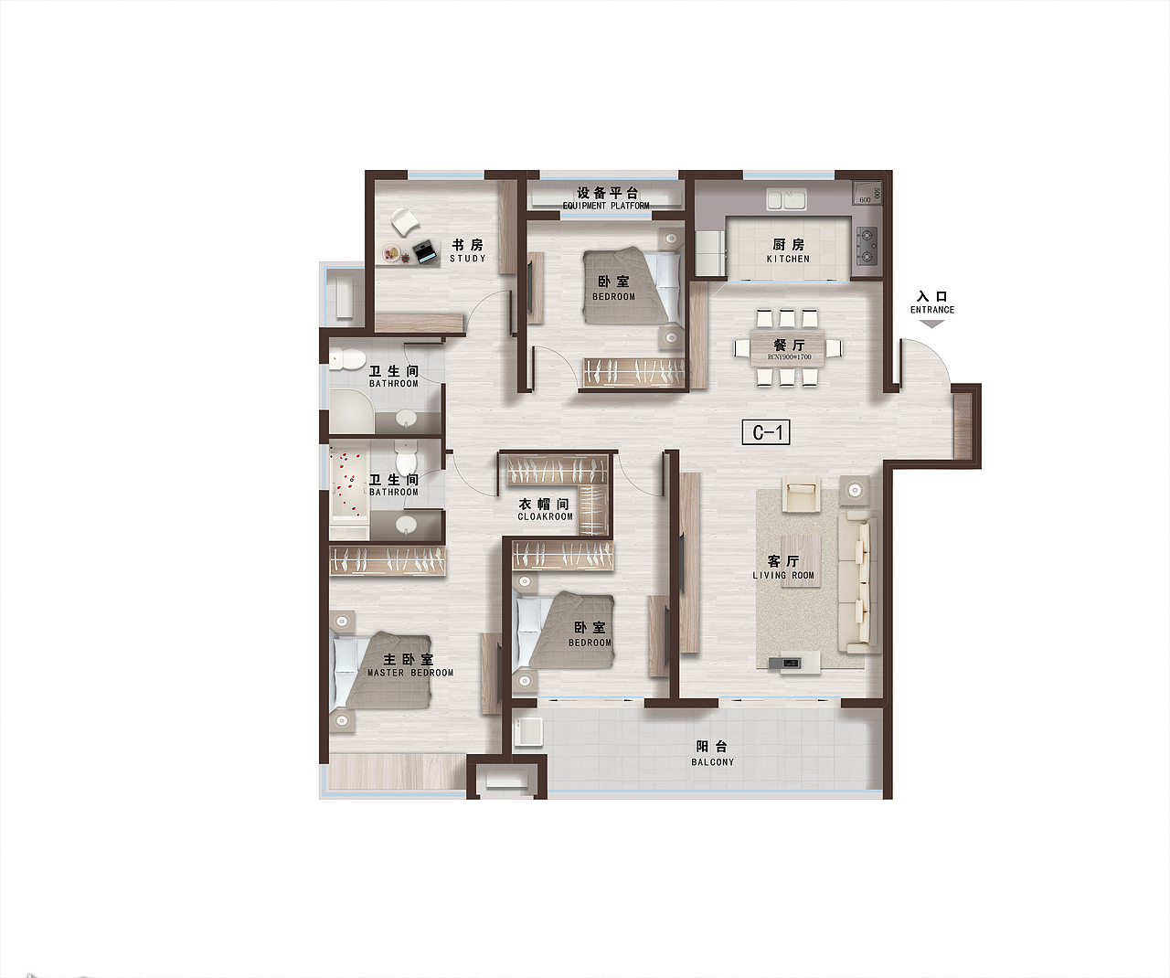 户型图（图ZMjM3NjA1NDI0） - 家装设计 - 站酷设计师界白VoidLine原创素材 - 站酷ZCOOL