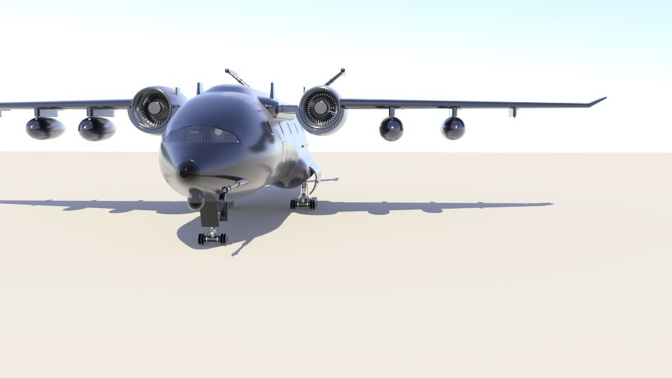 运输机（图ZMzcyNjEwNDQw） - 机械/交通 - 站酷设计师志宏三维建模原创素材 - 站酷ZCOOL