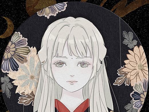 日系插画-尝试-古风