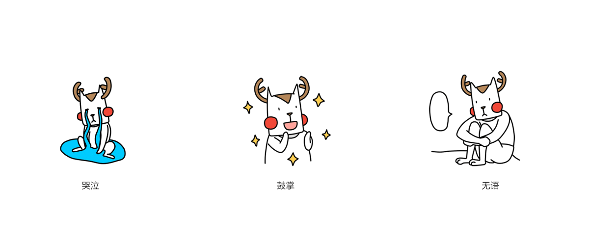 一套卡通表情包（图ZMTY2NzQ3NjQw） - 网络表情 - 站酷设计师绍小西原创素材 - 站酷ZCOOL