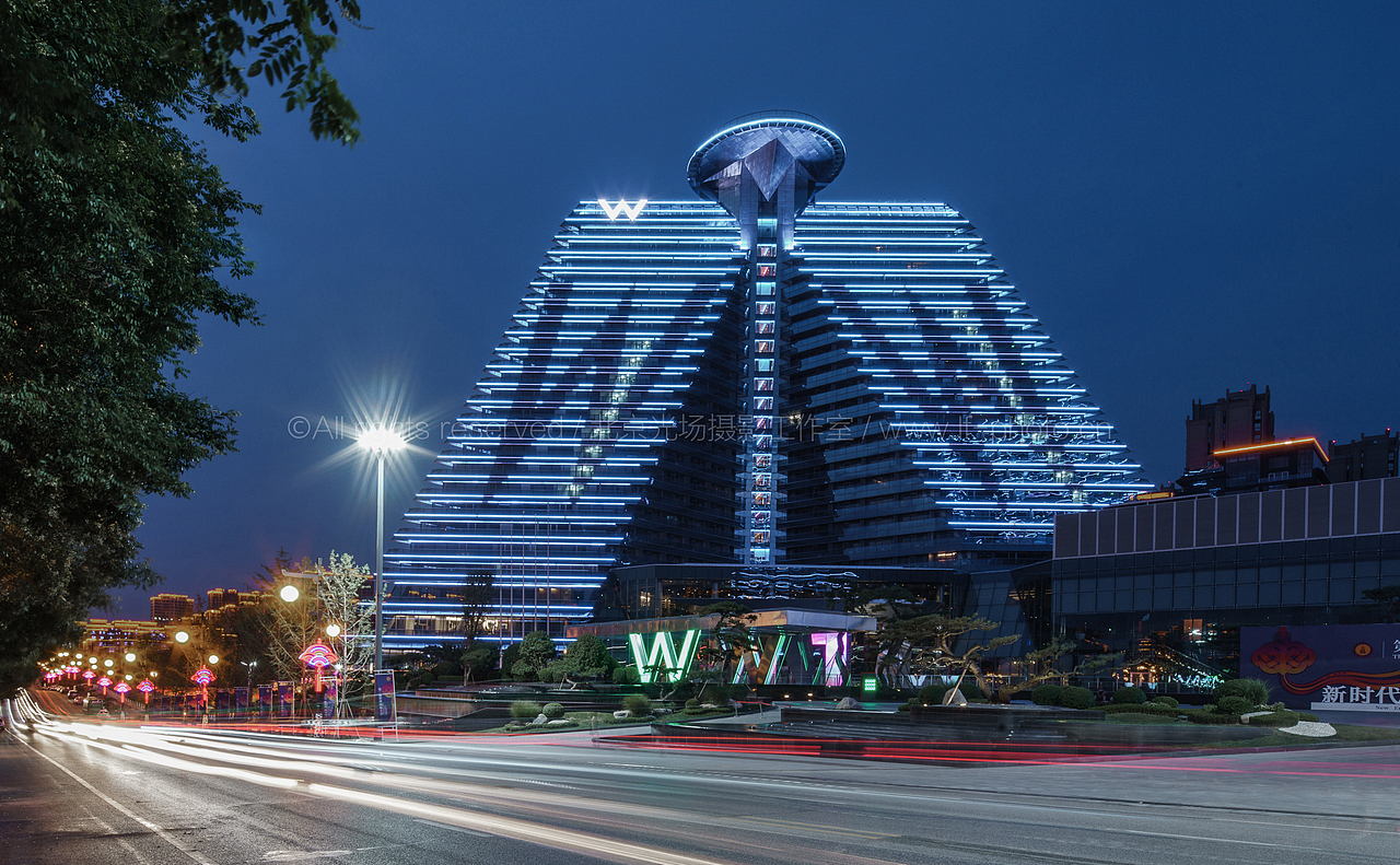 西安W酒店（图ZMTgwMTE1MzY4） - 环境/建筑摄影 - 站酷设计师光场建筑摄影原创素材 - 站酷ZCOOL