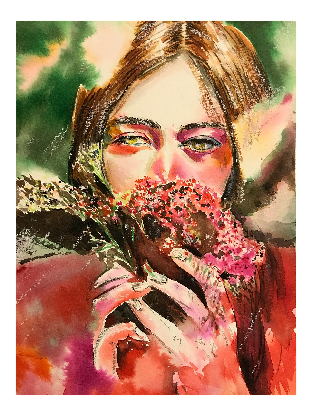 人物水彩（图ZMTM2NDc4OTg0） - 艺术插画 - 站酷设计师易勤瑞原创素材 - 站酷ZCOOL