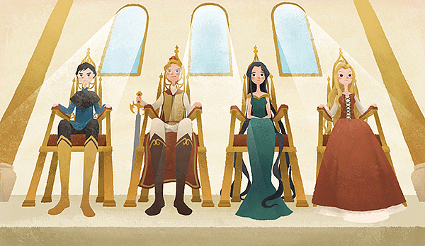 《纳尼亚传奇》——百词斩阅读计划 罗雨舒插画