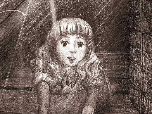 硬笔插画《纳尼亚传奇》部分节选 已出版