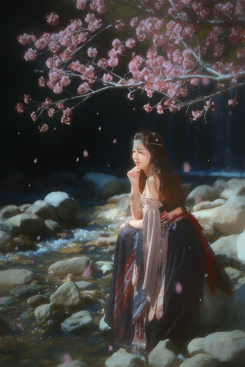 冬不似居庸雉堞墙,樱花满树忆甘棠