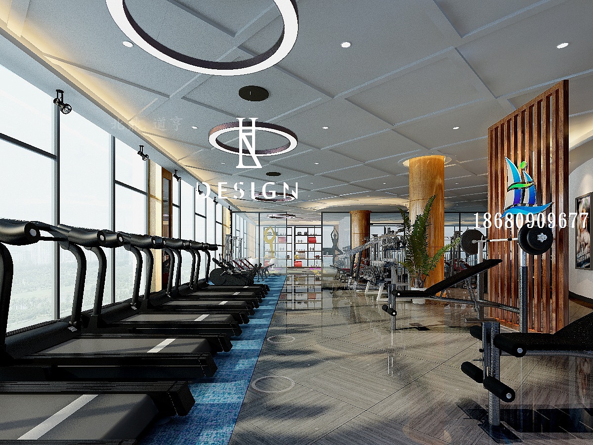 健身房装修设计（图ZMTA4MTI0MTg4） - 家装设计 - 站酷设计师健身房设计原创素材 - 站酷ZCOOL