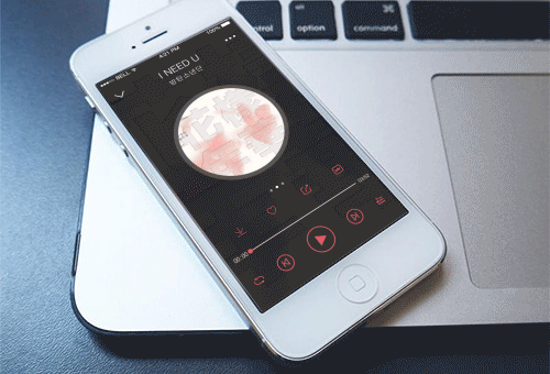 音乐APP（图ZNDA3NDQxMzY=） - APP界面 - 站酷设计师P丶葡萄原创素材 - 站酷ZCOOL