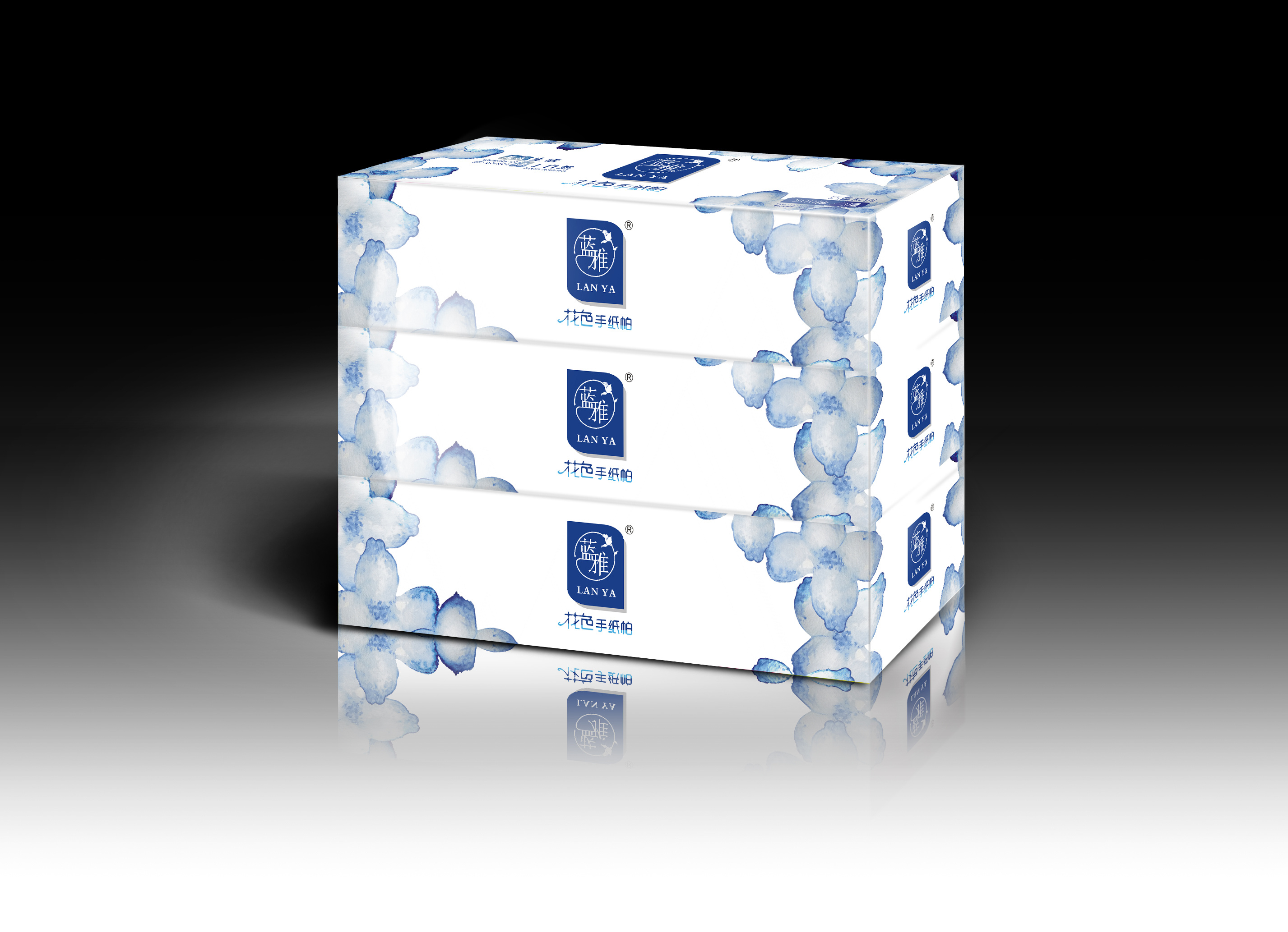 蓝雅纸巾包装设计