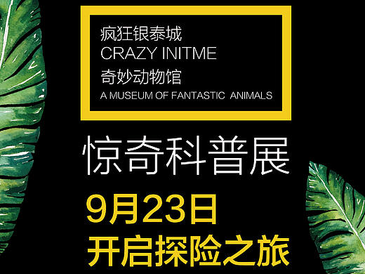 奇妙动物馆海报-模仿国家地理（个人主页-ZNDUzOTE2Mjg=） - 海报 - 站酷设计师艾大大大大大猩原创素材 - 站酷ZCOOL