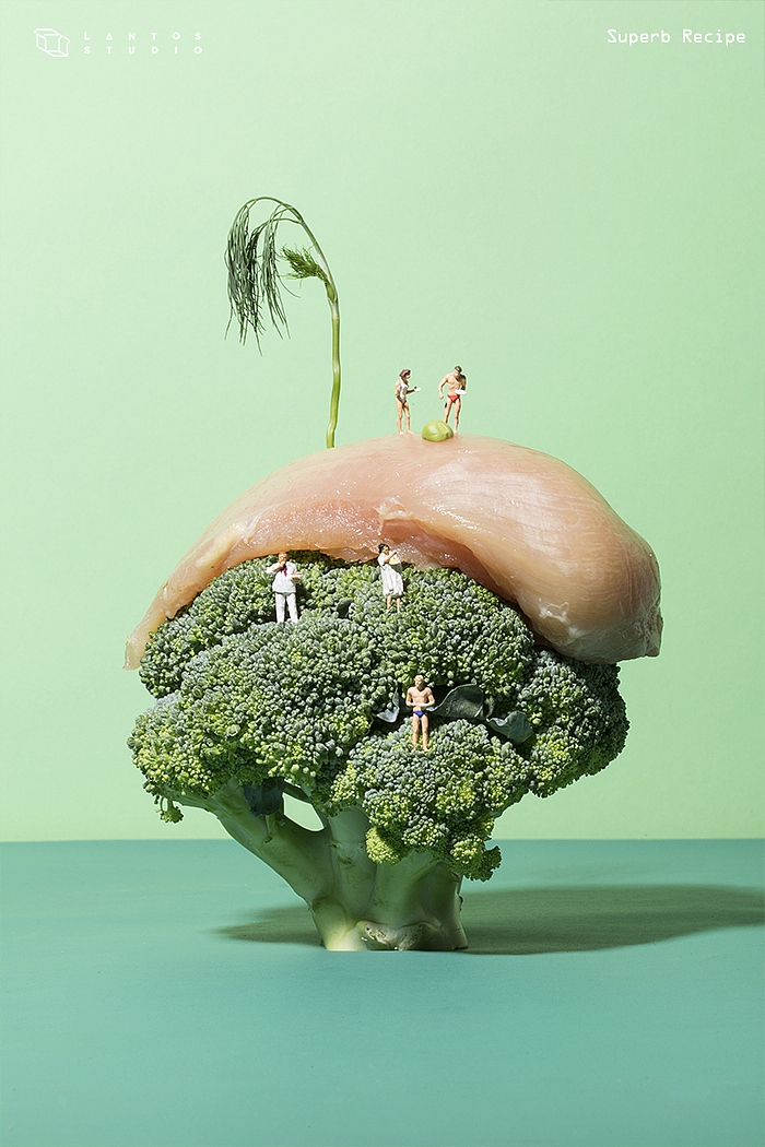 夏绿色的盛宴|菜谱（图ZNTkyNDAwMDQ=） - 产品摄影 - 站酷设计师LantosStudio原创素材 - 站酷ZCOOL