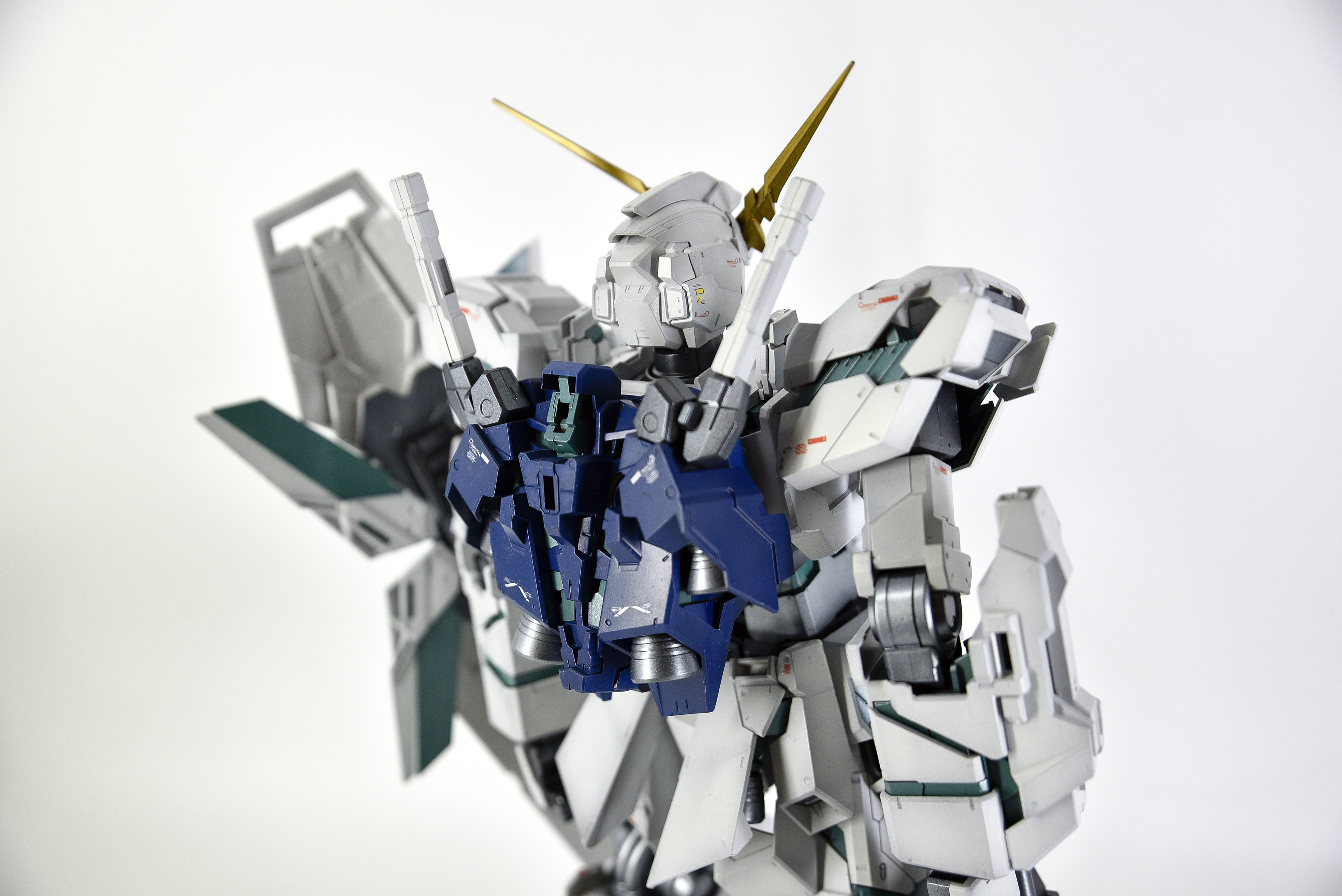 万代mega独角兽高达模型48:1喷涂|手工艺|手办/模玩|kchenyihui